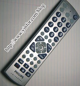 Remote control for Philips