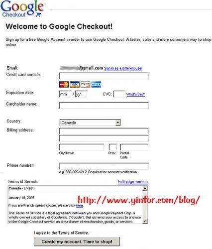 google-checkout-app