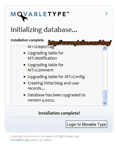 initializing-database