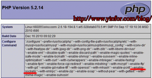 enable-socket-php