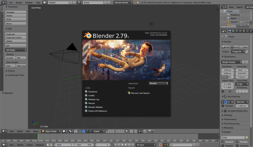 Blender Open Source Multimedia Software David Yin's Blog