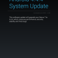 Android 4.4.4 System update