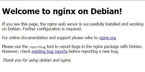 nginx-welcome