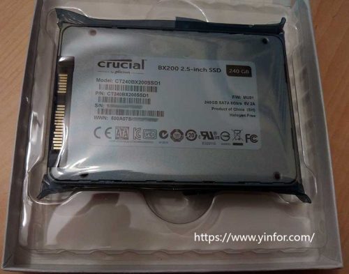Crucial BX200 SSD