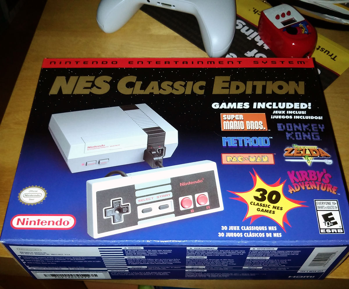 NES Classic Box