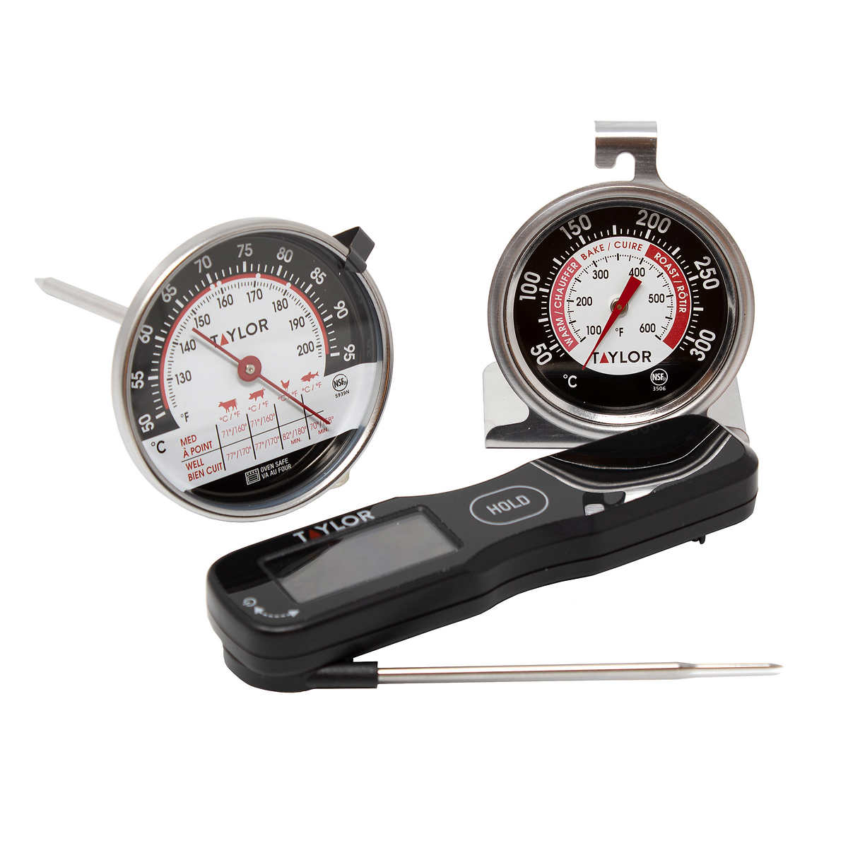 3piece Kitchen Thermometer Set David Yin