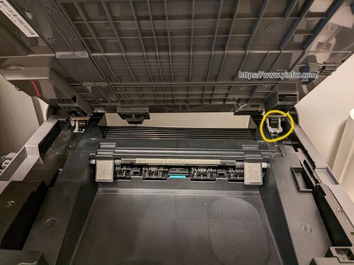 Canon printer right side broken hinge