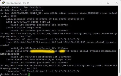 IPv6 address