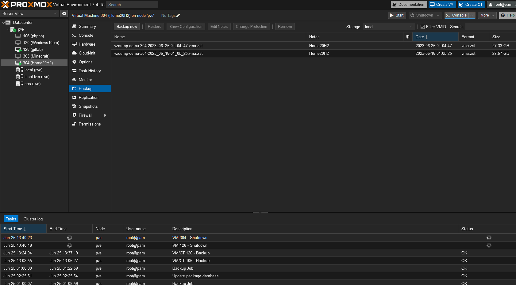 Upgrade Proxmox from 7.4.15 to 8.0.3 David Yin