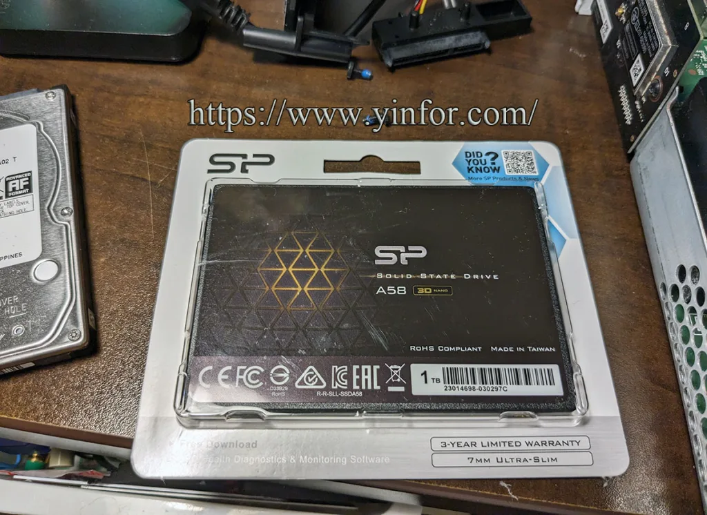 Silicon Power 1TB SSD 3D NAND A58 