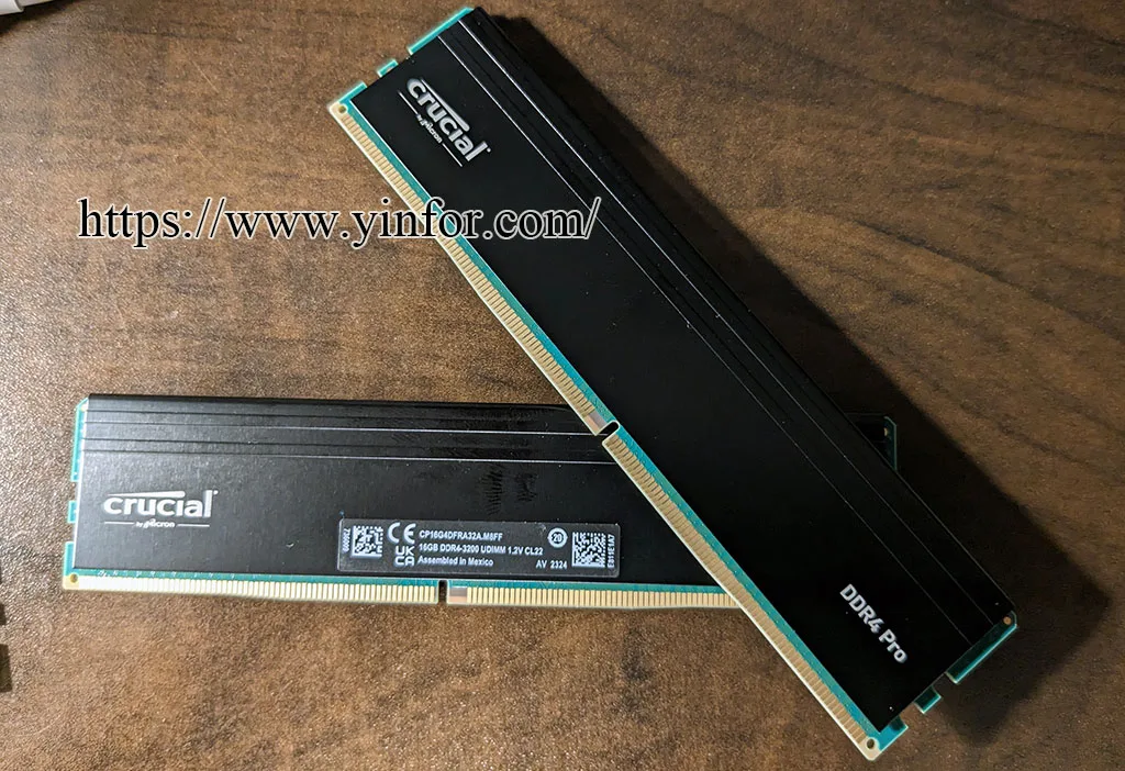 Crucial DDR4 32GB,Low-profile