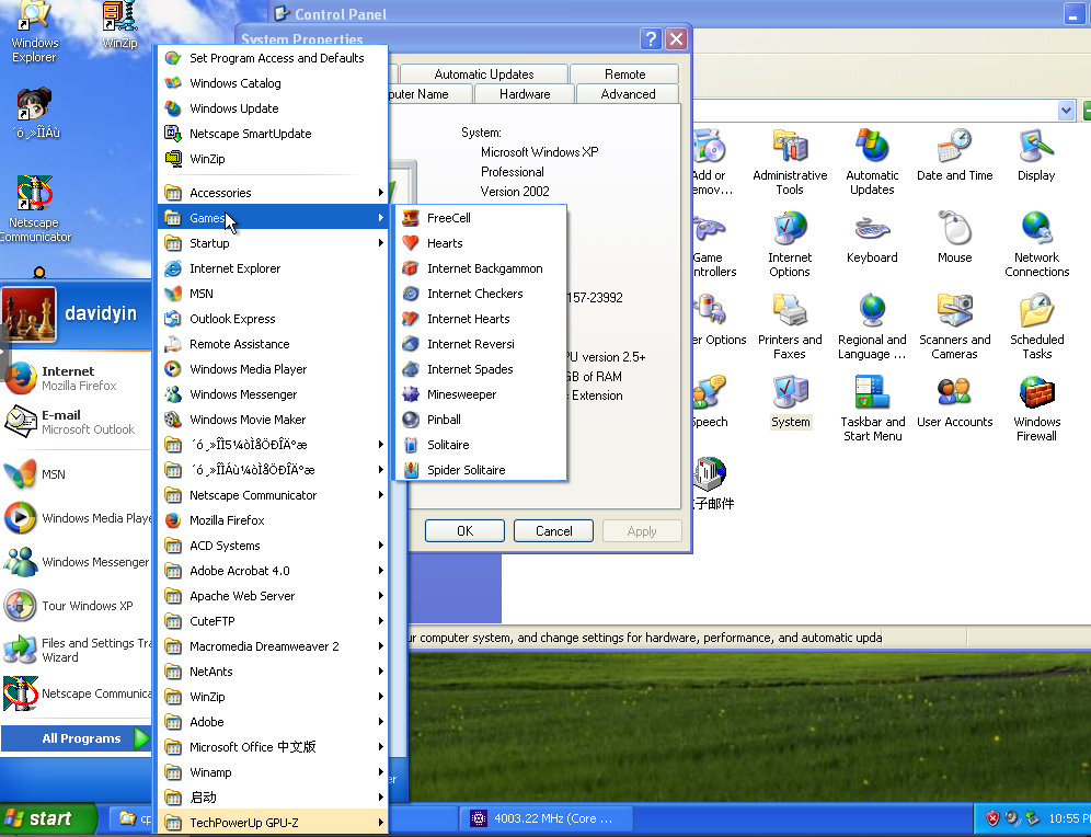 Windows XP sp3